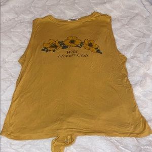Wild flowers tank